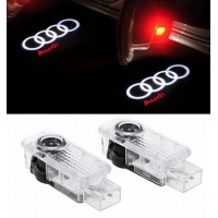 Штатна Led підсвічування двері з логотипом AUDI