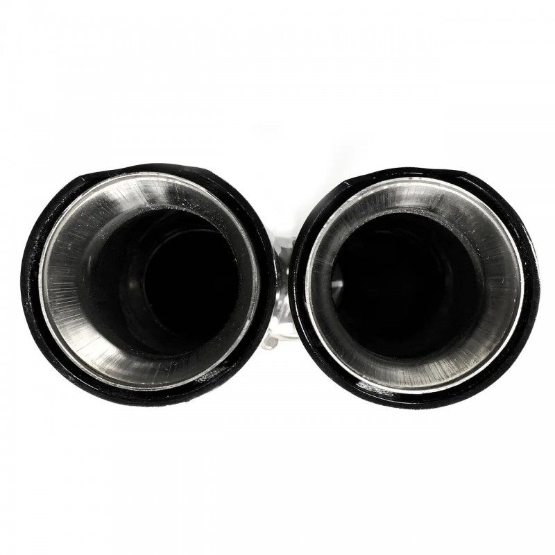 Насадки на глушник BMW M Карбонова подвійна насадка Вхід 60-63 мм Вихід 89 мм Глянець, Права