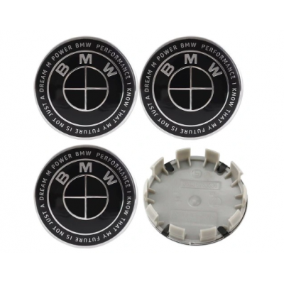 Ковпачки на диски BMW 68мм Ювілей 50 років performance M power