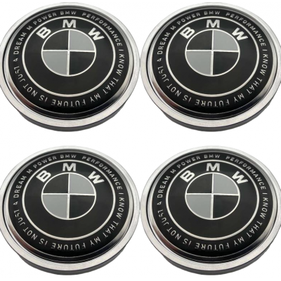 Ковпачки на диски BMW 68мм Ювілей 50 років performance M power