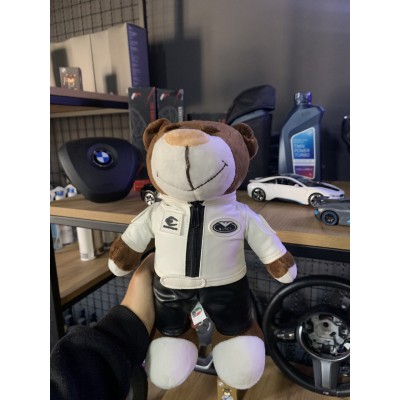 Мягкие игрушки Плюшевый Мишка медведь Vimer AGV Coocase Аксессуары БМВ в белой куртке