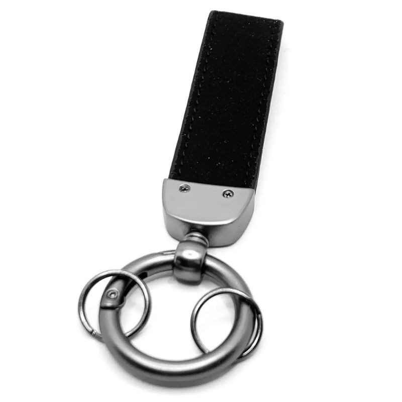 Замшевий брелок для BMW в стилі M, Чорний 