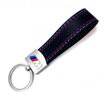 Кожаный брелок для BMW в стиле "M" Performance