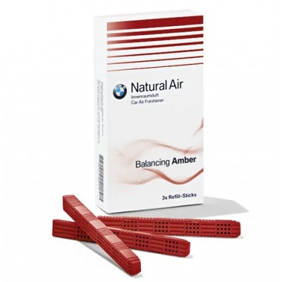 Оригинальный комплект сменных картриджей освежителя воздуха BMW Natural Air Balancing Amber New 83122285676