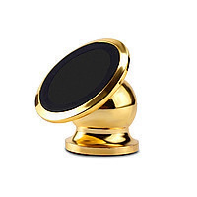 Магнитный держатель в машину Планета Mobile Bracket Золото