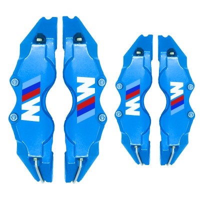 Декоративные накладки на тормозные суппорта "M" для BMW, ABS 4 шт L Синий