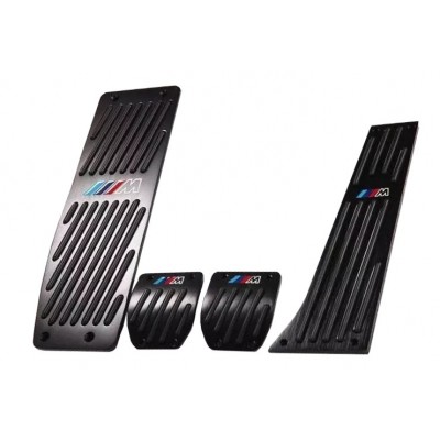 Накладки на педалі BMW E34 E39 E46 E53 E84 E87 E90 E92 в М-стилі Black бмв е34 е39 е46 е53 е84 е87 е90 е92