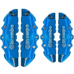 Декоративные накладки на тормозные суппорта Brembo ABS 4 шт М Cиний