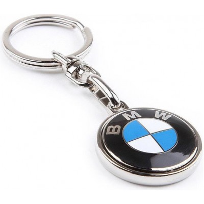 Стальной брелок с логотипом БМВ для BMW 80272454773