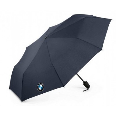 Оригинальный складной зонт BMW с логотипом BMW Синий 80232466303