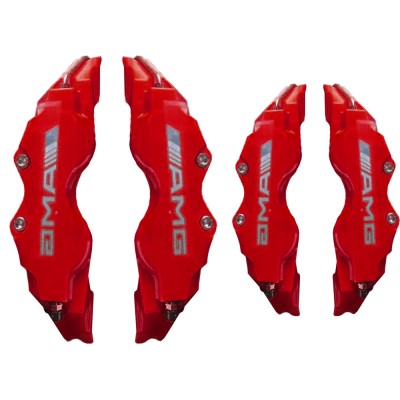 Декоративные накладки на тормозные суппорта AMG для Mercedes ABS 4 шт L Красный