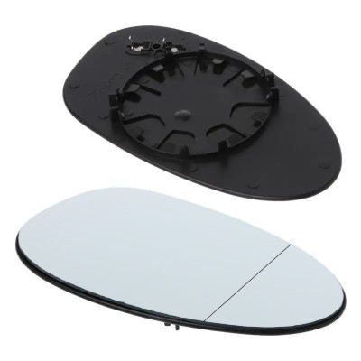 Скло в дзеркало заднього виду ліве з підігрівом BMW E90