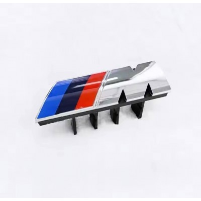Шильдик BMW M для решетки радиатора Хром