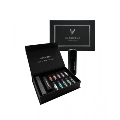 Ароматизатор Hurricane Car Fragrance в салон авто, Премиальный электронный диффузор для авто + 10 ароматов