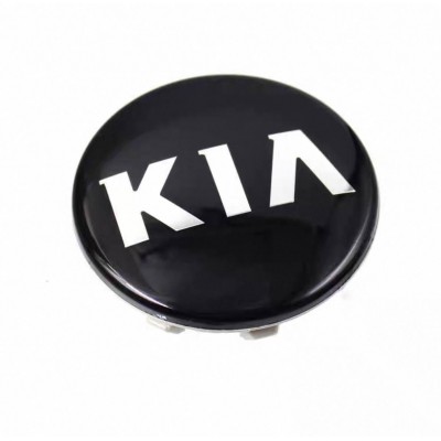 Ковпачок у диск KIA, заглушка-емблема у колеса кіа 58 мм 1 шт.