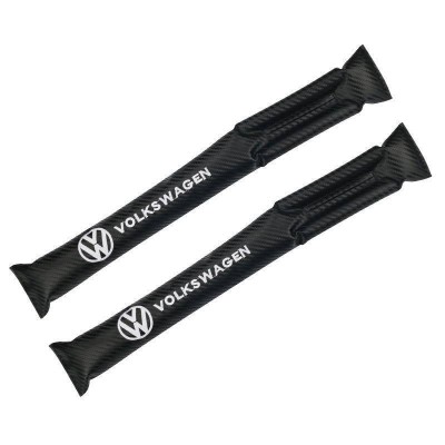 Мягкие вставки уплотнители между сиденьем и туннелем с логотипом Volkswagen 2 шт