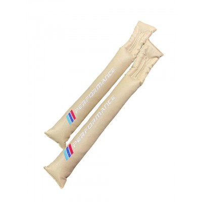 Комплект мягких вставок BMW Performance между сиденьем и тоннелем бежевые (2 шт)