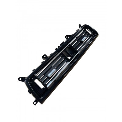 Центральный дефлектор воздуховода c хромом глянцевый BMW 5-series F10 F11 F18 (Black)