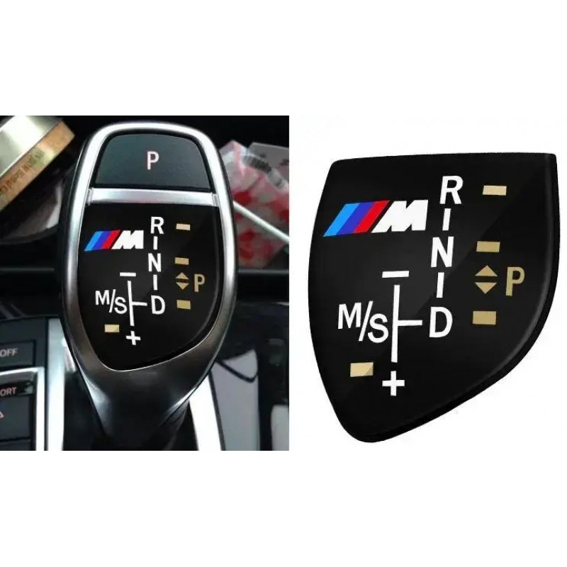 Накладка на селектор АКПП BMW X5 X6 F15 F16 Панель ручки АКПП БМВ Х5 Ф15 Х6 Ф16 Motorsport Черный