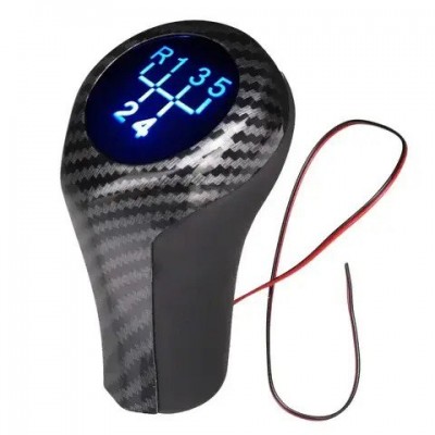 Ручка скоростная светодиодная КПП 5 ступеней на BMW  E46 E90 E91 E92 X1 X3 X5