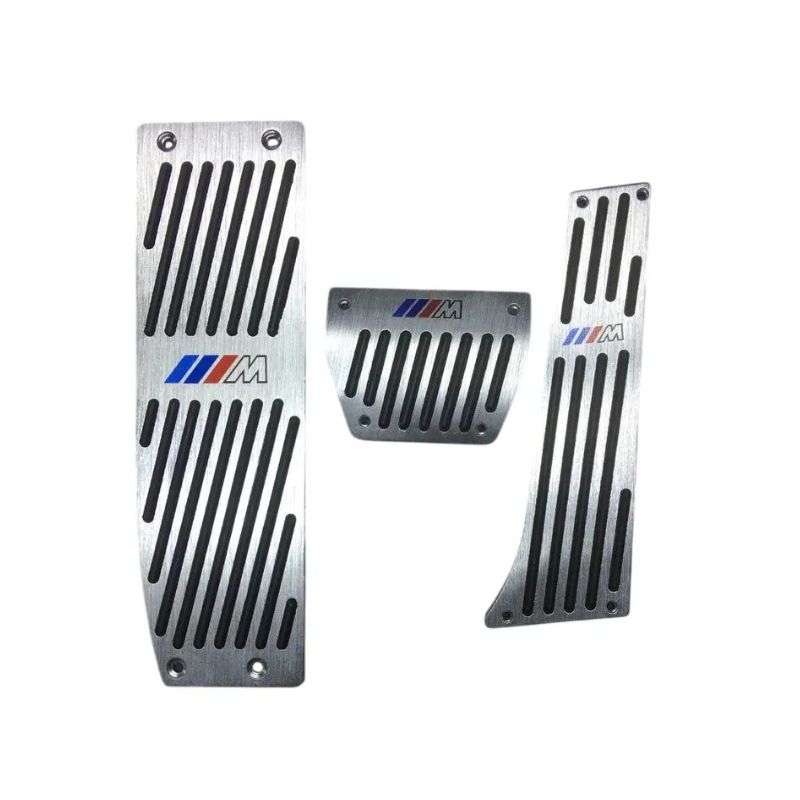 Накладки на педалі АКПП BMW E34 E39 E46 E53 E84 E87 E90 E92 в М-стилі Grey