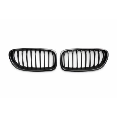 Решетки радиатора BMW F10 F11 Однореберные Черный Мат