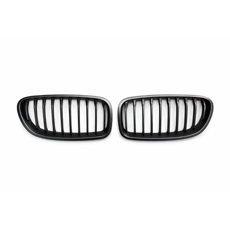 Решетки радиатора BMW F10 F11 Однореберные Черный Мат