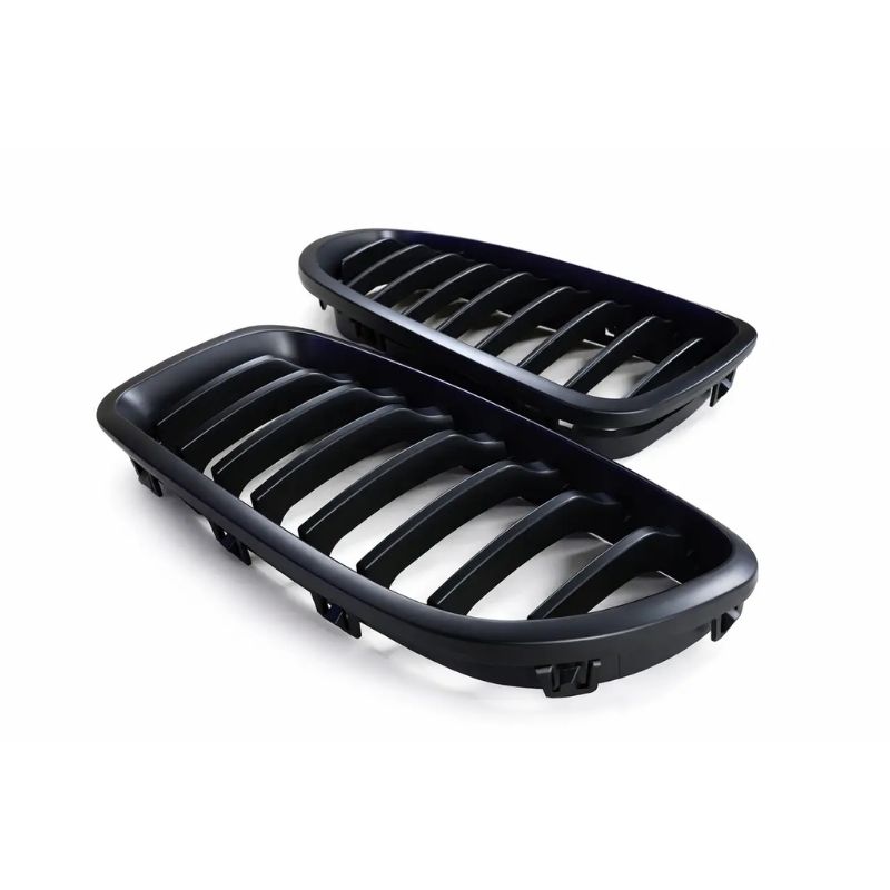 Решетки радиатора BMW F10 F11 Однореберные Черный Мат