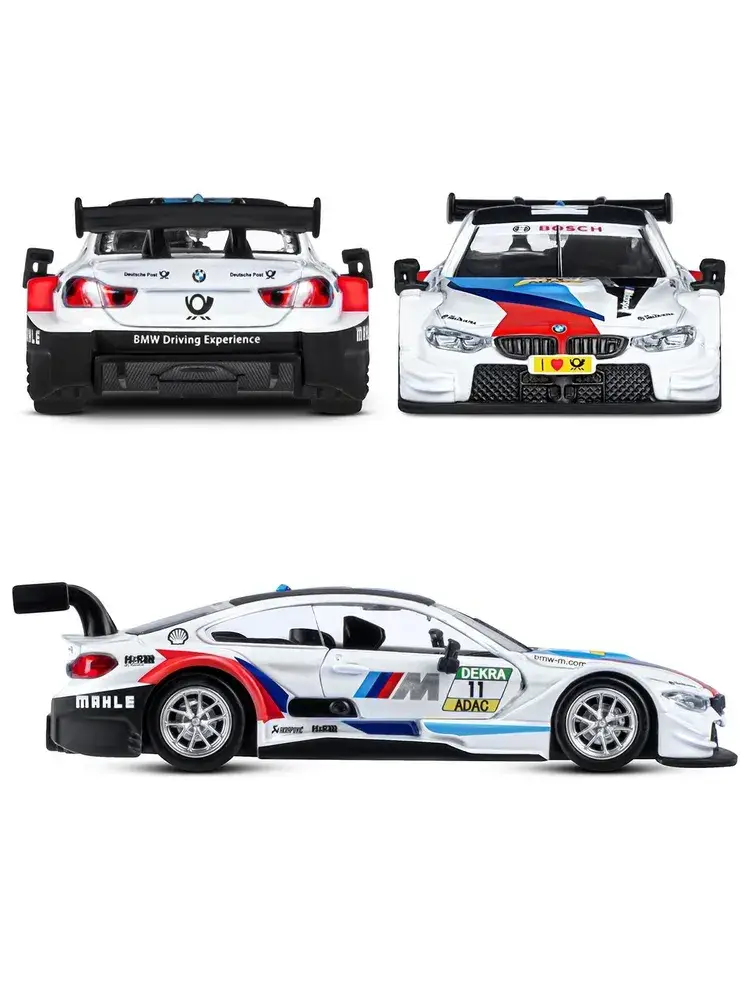 Колекционная-игрушечная моделька BMW M4 DTM, Белая