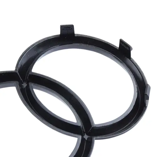 Передня емблема Audi 273 мм x 94 мм, лого на решітку Ауді, для моделей A3, A4, A5, A6 (2009), A4 (2012-2017)