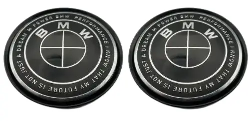 Ковпачки на диски BMW 68мм Ювілей 50 років performance M power (комплект)