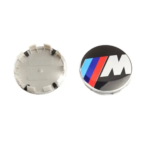 Ковпачки в диски BMW «M» performance, заглушки в колеса 68 мм