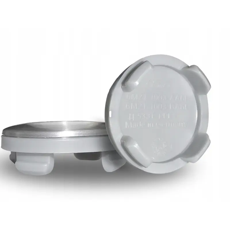 Ковпачок в диск Ford, емблема в колеса 54 мм (1 шт.) Silver