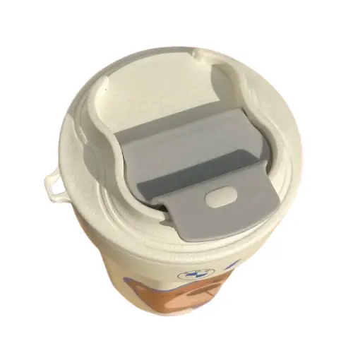 Термокружка «Coffee Cup» BMW з милим ведмедем, і подарунковим брелком автомобільної марки БМВ.