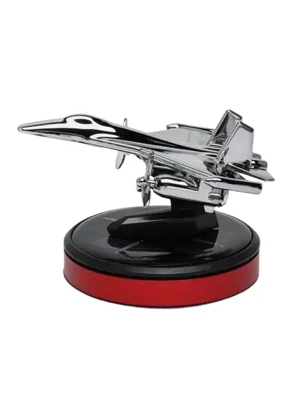 Автомобильный 3D-ароматизатор «Истребитель» для салона с вращающимися пропеллерами и арома маслом, Red
