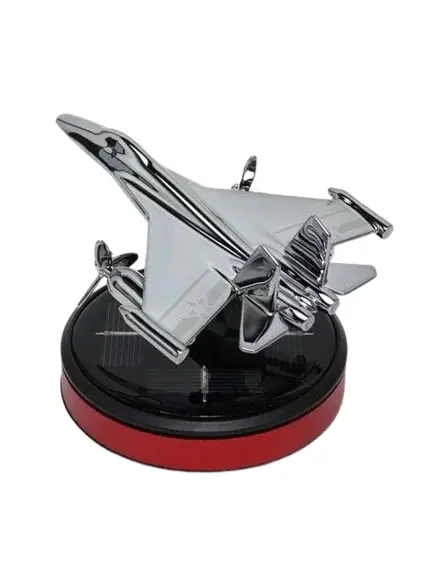 Автомобильный 3D-ароматизатор «Истребитель» для салона с вращающимися пропеллерами и арома маслом, Red