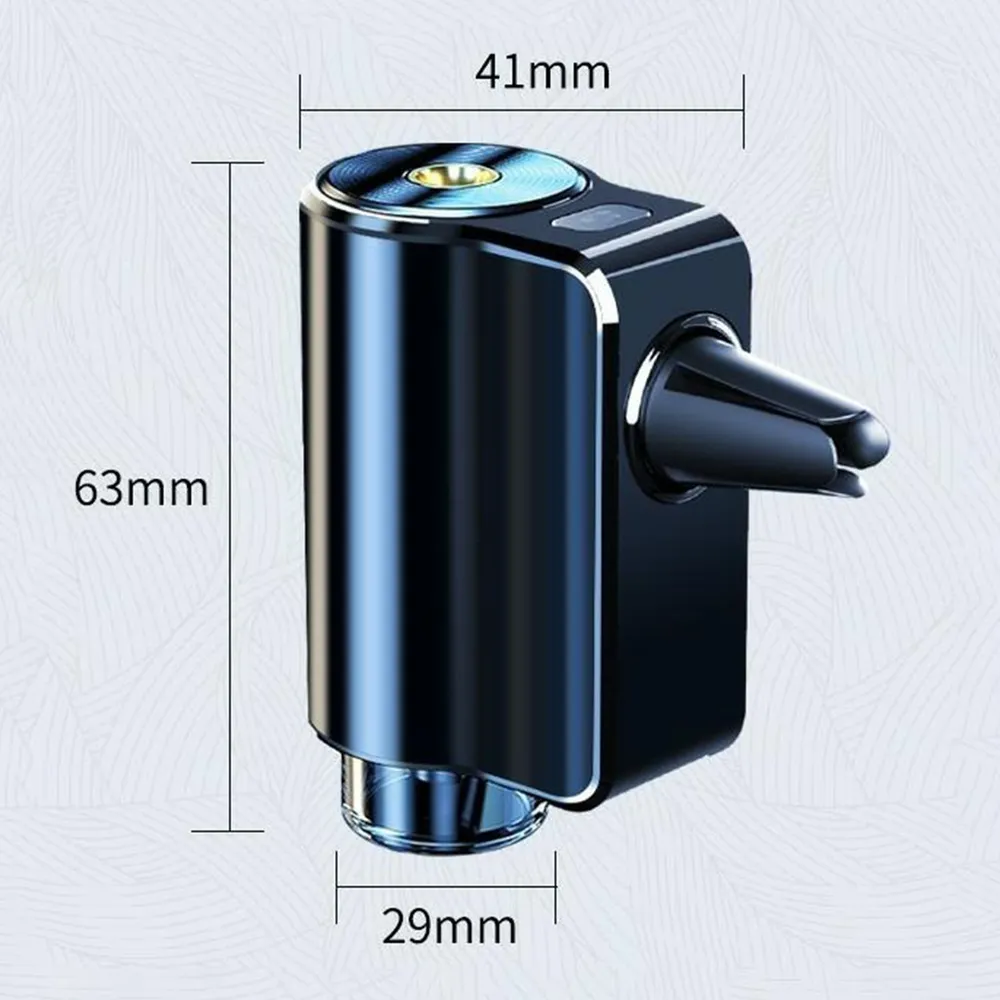 Комплект диффузор+ 3 аромата Автомобильный дифузор Автоматический ароматизатор воздуха Цвет синий