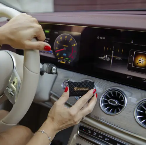 Автомобильный ароматизатор HURRICANE GOLD (ПРЕМИУМ) Аромасаше хурикан