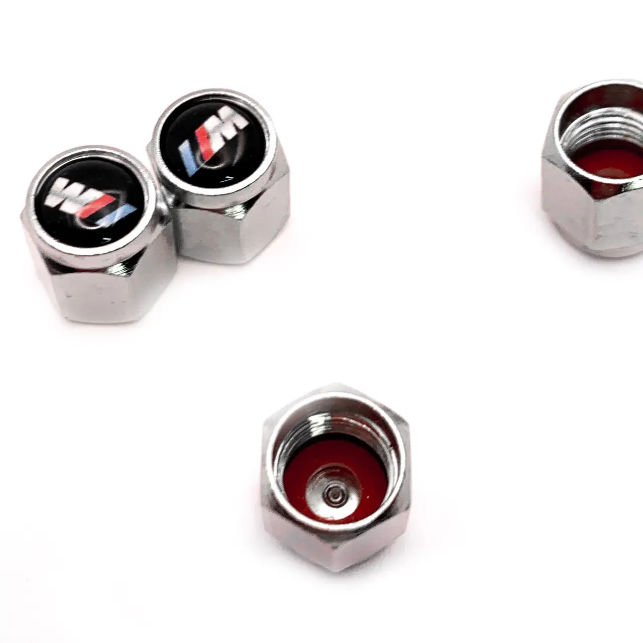 Защитные колпачки на ниппель BMW M E39 E46 E38 E70 E53 E38 БМВ М Серебро