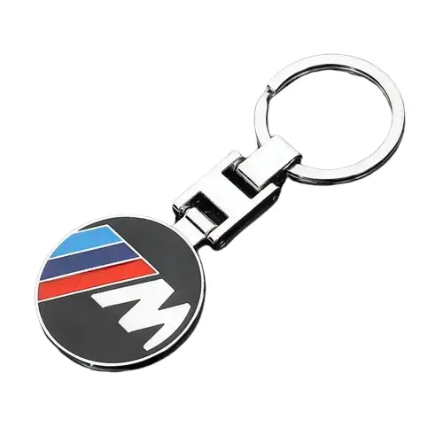 Значок Брелок BMW "M" для ключей автомобиля 9.2 см.