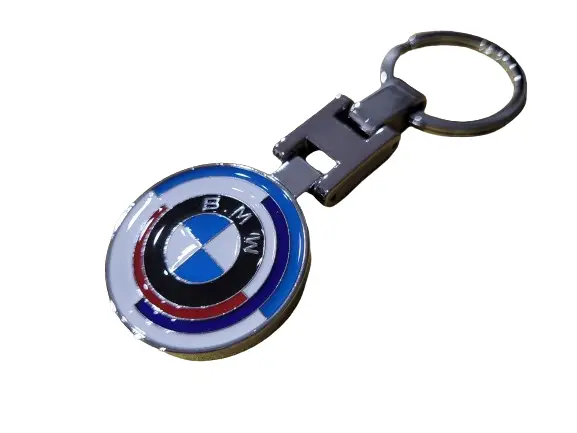 Значок Брелок BMW Performance «50th Anniversary» для ключів автомобіля 9.2 см.