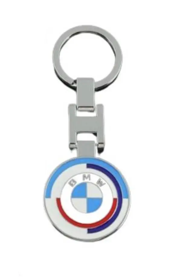Значок Брелок BMW Performance «50th Anniversary» для ключів автомобіля 9.2 см.