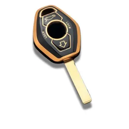 Чохол для ключів з ТПУ BMW E38 E39 E46 E83 E53 E60 E63 E61 E64 E83 E85 E86 M5 325i X3 чорного кольору