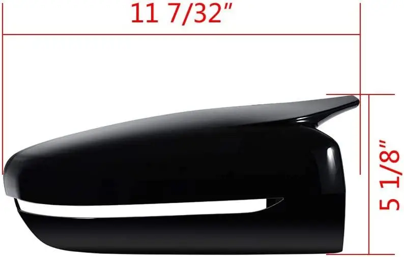 Накладки зеркал корпус BMW G20 G30 G31 G32 G11 G12 5 Серия 51167422719 51167422720 БМВ Глянец