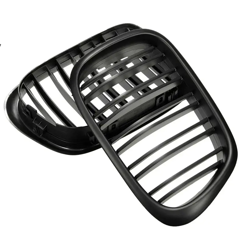 Решетка радиатора ноздри для BMW 5 Серии E39 Двойные Матовые