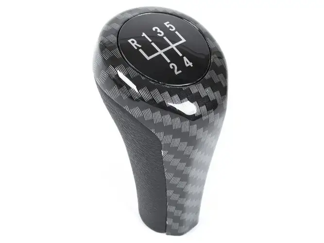 Ручка КПП с подсветкой 5 ступеней для BMW E30 E34 E36 E38 E39 E46 (Led-красный)