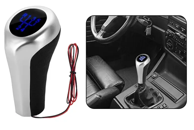 Ручка КПП с подсветкой 5 ступеней для BMW E30 E34 E36 E38 E39 E46 для переключения передач бмв