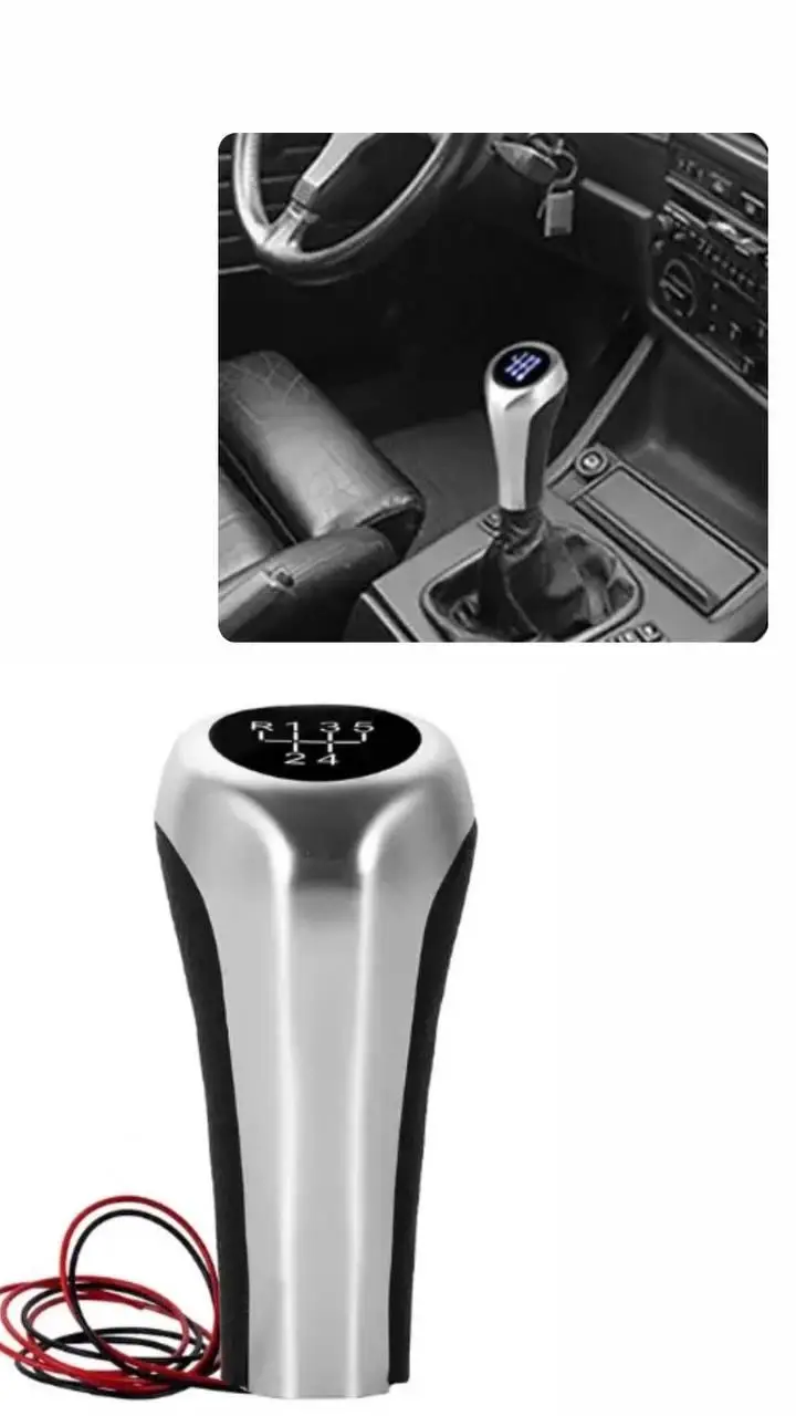 Ручка КПП с подсветкой 5 ступеней для BMW E30 E34 E36 E38 E39 E46 для переключения передач