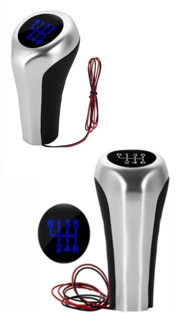 Ручка КПП с подсветкой 6 ступеней для BMW E30 E34 E36 E38 E39 E46 для переключения передач БМВ