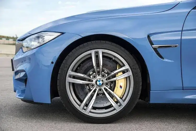 Комплект бокових накладок на крила з емблемою «M3» для моделей BMW 3 Series F30 / F80 (Чорний глянець)